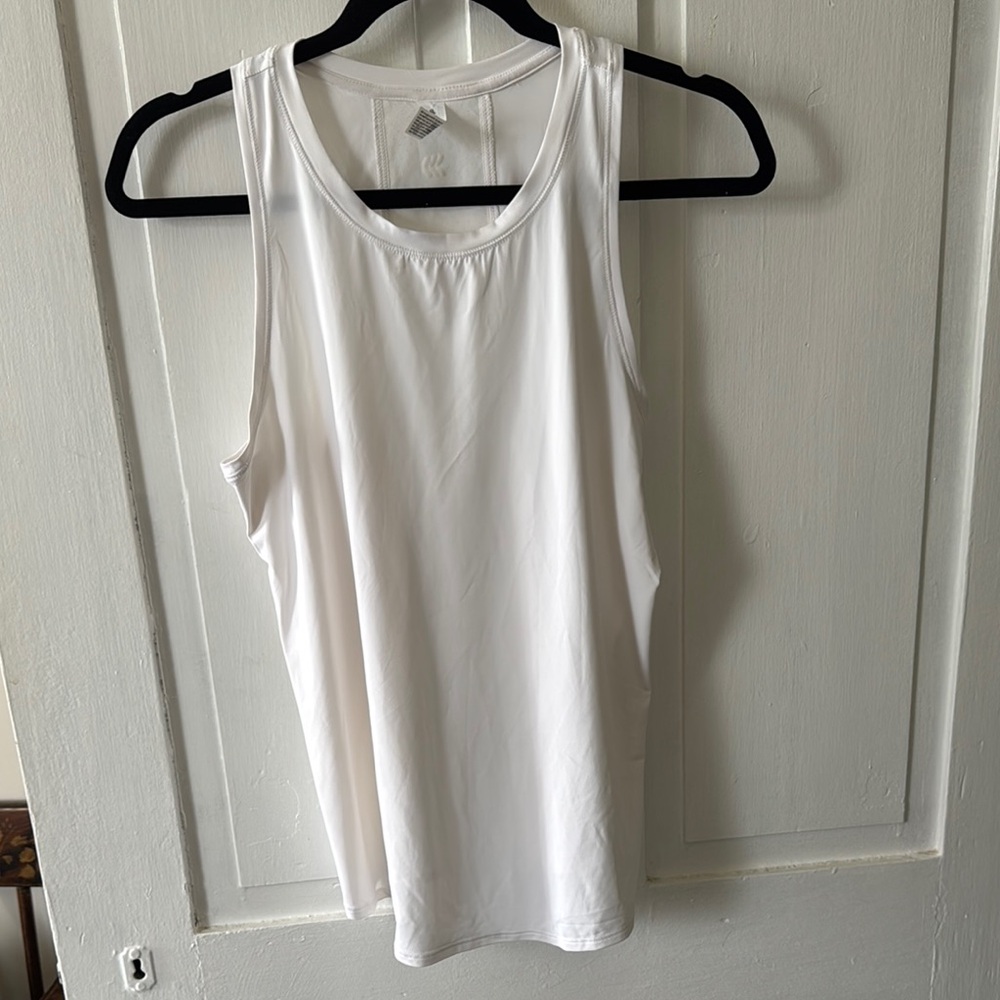 White Sleeveless Women's Top